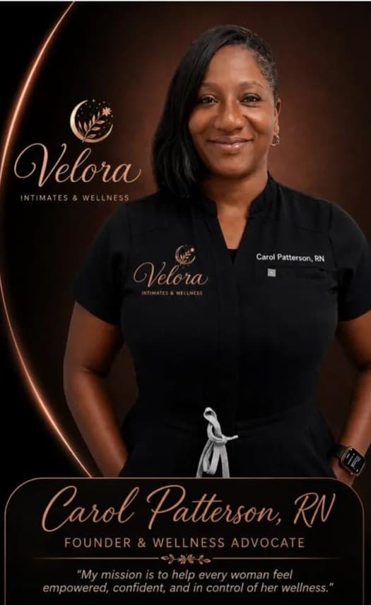 Carol Patterson, RN, founder of Velora Body Studio